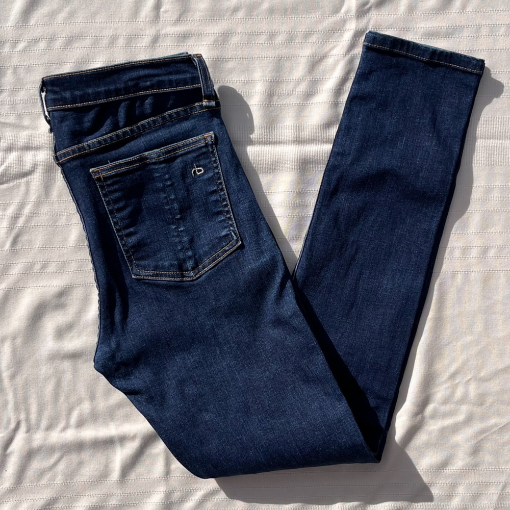 Rag & Bone High Rise Skinny Jean in Heritage Size 28